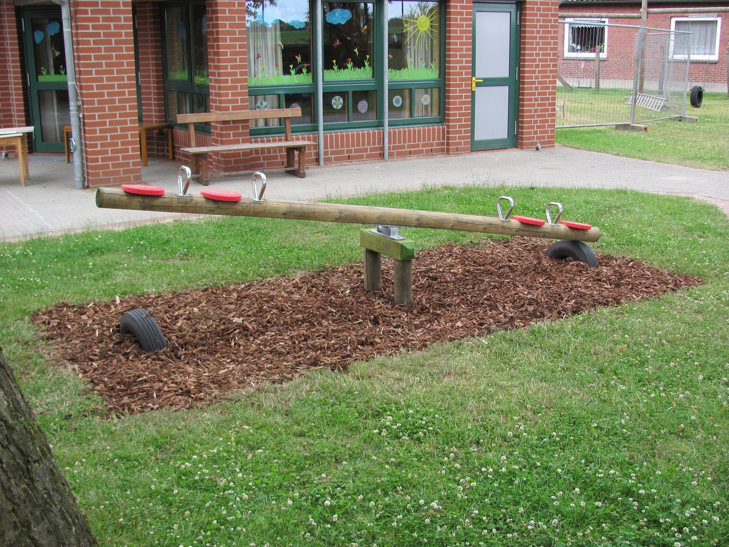 Garten Holzwippe Bock Spielgerate
